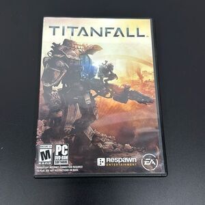 Titanfall PC Video Game DVD ROM Software Pre-Owned 3 Disc Pack 2014 Release